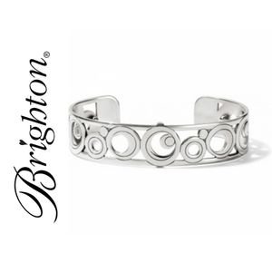 📿 Brighton Silver Slim Cuff Bracelet